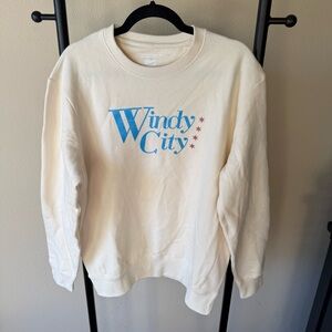 Windy City Cream Sweatshirt